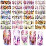 Special Set #6 - 48 Sheets Per Set | Cute Animals Theme Nail Art Decals