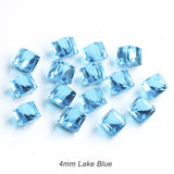 3D Rhinestone Cube Charms | 10 Pieces Per Set